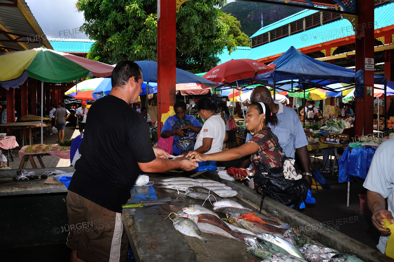 Selwyn-Clark-Market auf Mahé